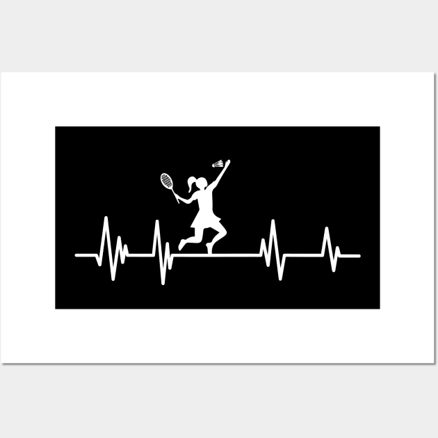 ping-pong ball heartbeat Birthday Table tennis lover Tennis Player Wall Art by mezy